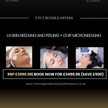 VTCT (iTEC) Level 4 & Level 5 Advanced Skin Rejuvenation COMBO [JUNE SALE]